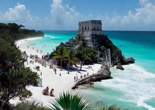 Foto antica di Tulum