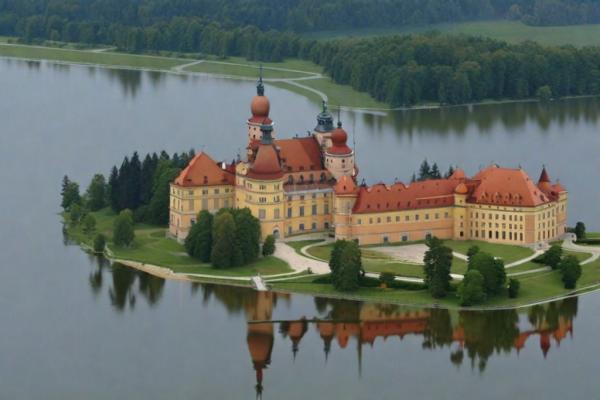 Foto del castello di Moritzburg