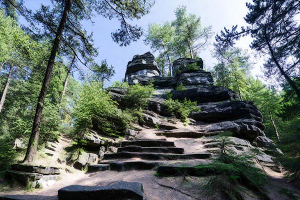 Foto delle tende di pietra di Shartashsky