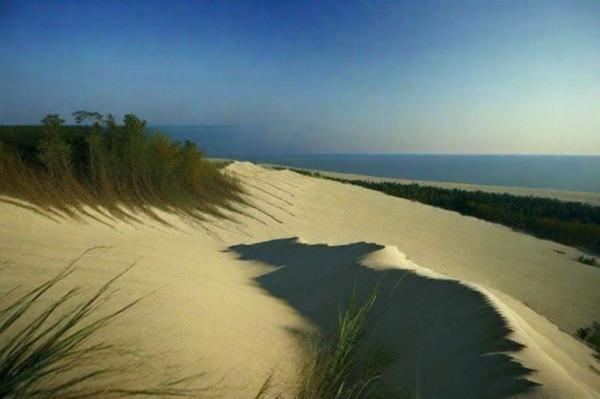 Foto del parco nazionale dello sputo di Curonian