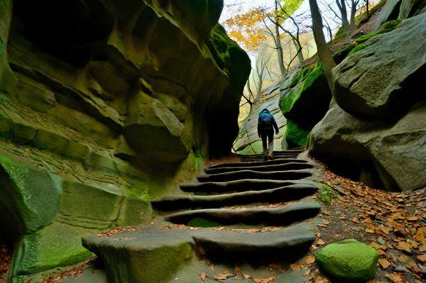 Foto della gola del Dantovo