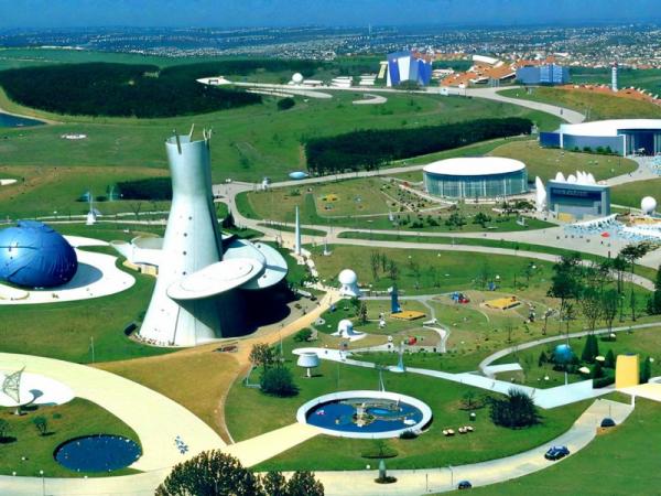 Foto della città spaziale