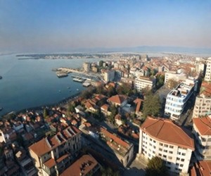 Foto panoramica di Burgas