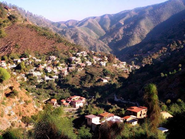 Foto delle montagne di Troodos