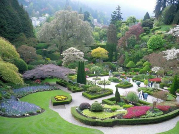 Foto del giardino botanico di Bucarest